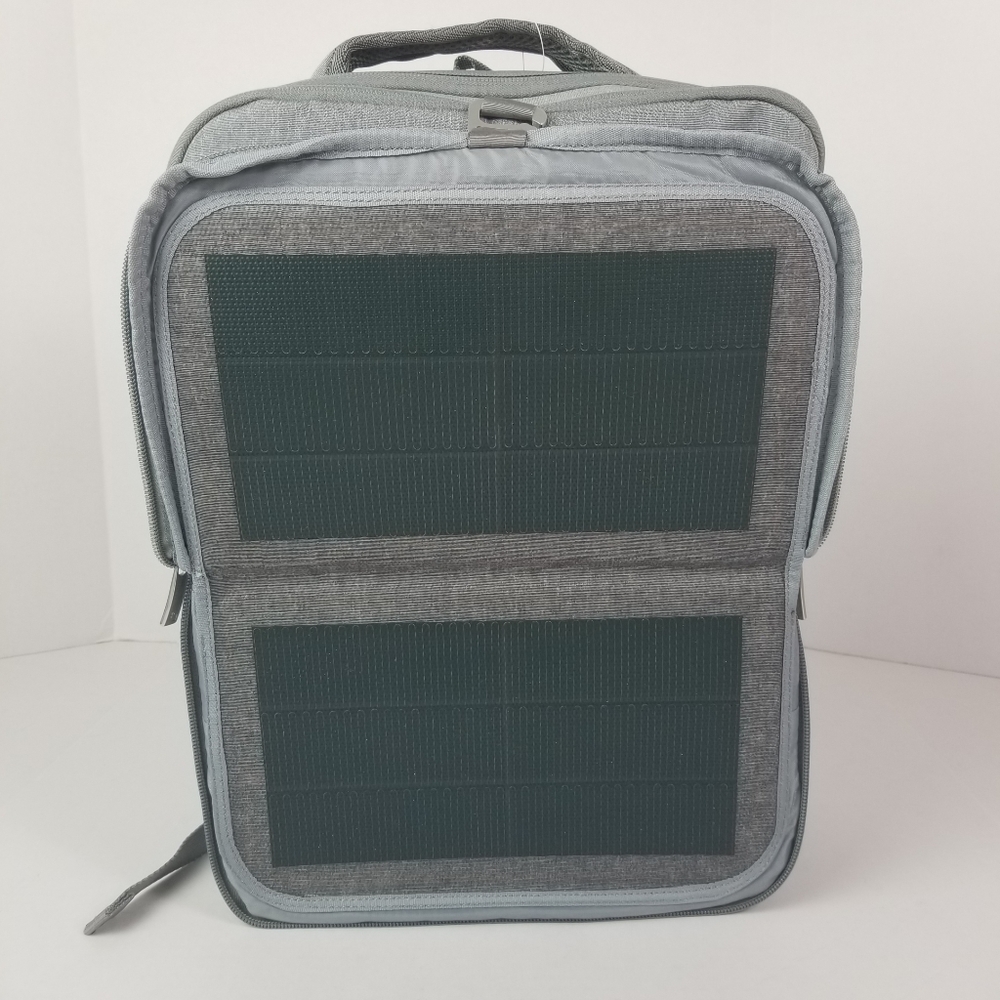 HANERGY Solar Power Backpack Laptop Travel Bag NWT